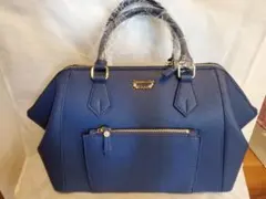 Samantha Vega ネイビー ハンドバッグ