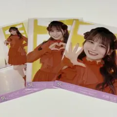 【=LOVE_大場花菜】2025年ツアー(恋人以上、好き未満)生写真コンプ