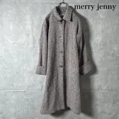 merryjenny メリージェニー ツイード ステンカラーコート N399