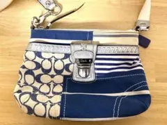 【美品】COACH パッチワーク ショルダーバッグ