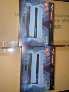 T-FORCE Xtreem ARGB DDR4 3600MHz 二個セット