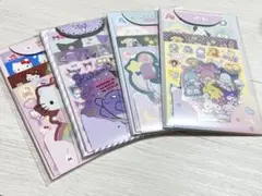 ボリュームシールセット 4種 ハローキティ シナモロール クロミ ステッカー