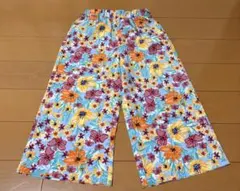 子供用　花柄ワイドパンツのサムネイル