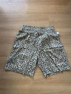 Cookman レオパード柄 ショートパンツ①のサムネイル