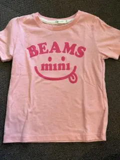 BEAMS mini ピンク Tシャツ 06