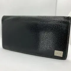 BURBERRY バーバリー　長財布　折りたたみ　ブラック　レザー　ノバチェックのサムネイル