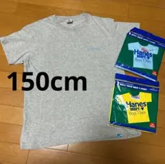 新品未使用 150cm 男の子 半袖Tシャツまとめ売り 3枚セット Hanesのサムネイル
