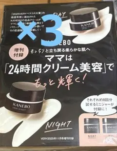 ベリー　カネボウ　クリームインデイ　インナイトミニジャーサンプル×3セット