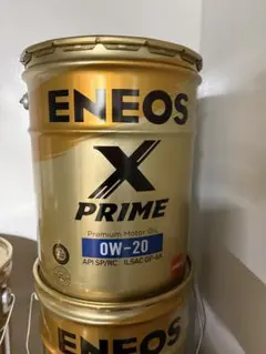 ENEOS X PRIME 0W-20 エンジンオイル ペール缶のサムネイル