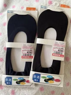 foot cover ブラック レディース しまむら 綿 速乾のサムネイル