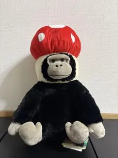 ウホウホゴリくん　きのこ　赤