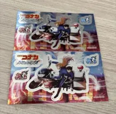 名探偵コナン ハイウェイの堕天使　公開記念　未来屋書店　ステッカー2枚セット