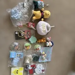 ぬいぐるみ、キーホルダーなど