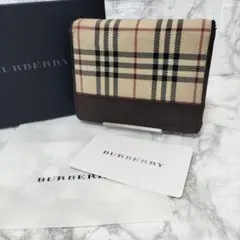 BURBERRY チェック柄 二つ折り財布