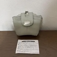 新品　B3 Three マルチコインケース がま口 グレー