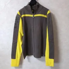 ジップアップニット