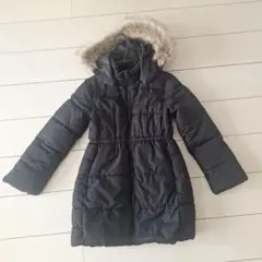 GAP KIDS ブラックダウンコート Mサイズ