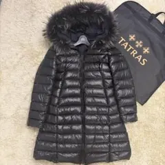 TATRASリバーシブルダウンコート 4way ブラック　イセラ　01