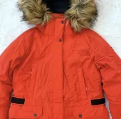 美品　THE NORTH FACE ダウンジャケット レッドM