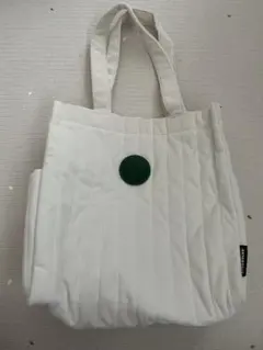 スターバックス ホワイト キルティング トートバッグ