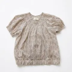 □希少美品YUKI TORII立体シャーリング加工フリルブラウス 日本製 