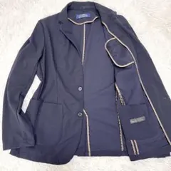 【ダメリーノ 希少XL 美品】ナノユニバース テーラードジャケット 高ストレッチ