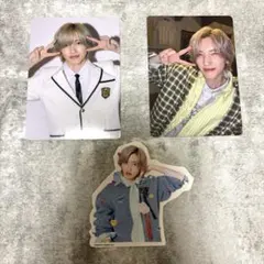 なにわ男子 道枝駿佑 HARD WORK 特典 ステッカー トレカ