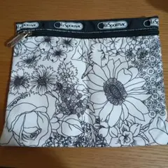 LESPORTSAC フラワープリントポーチ