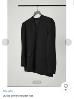 RIM.ARK JK like power shoulder tops