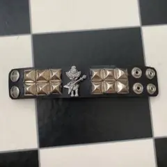 ヒステリックグラマー スタッズ スワロフスキー スター ピン レザー