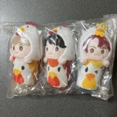 ミセスからあげくんコラボぬいぐるみ3種 即日発送 最安値】ミセスからあげくんコラボぬいぐるみ3種 MGA