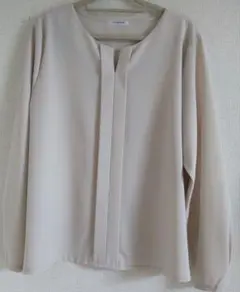 GLACIER ベージュ 長袖プルオーバー L