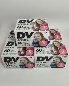 TDK Mini DV カセット 60分 3パック×5のサムネイル