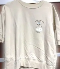 GU おぱんちゅうさぎ　コラボ　半袖　Tシャツ ベージュ　Mサイズ
