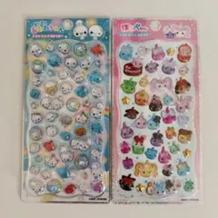 あわわちゃん・ほっぺちゃん プチドロップステッカー シール カミオジャパン