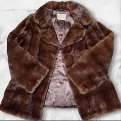 良品 EMBA エンバ サファイアミンク コート 大きいサイズ 希少 希少】サファイアミンク EMBA エンバ 毛皮 コート ファー 最高級