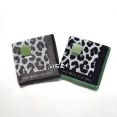 kate spade タオルハンカチ2枚セット　b