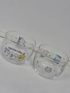 ちいかわ ガラスボウル 小鉢 2個セット ハチワレ うさぎ 食器