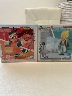 ドラゴンボール一番くじドラゴンヒストリー孫悟空＆孫悟飯じいちゃん、ゴテンクス