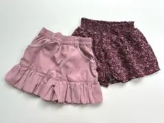 GU ショートパンツ 2枚セット 110〜120cm