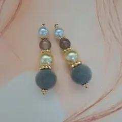 秋冬向け　デザインピアス