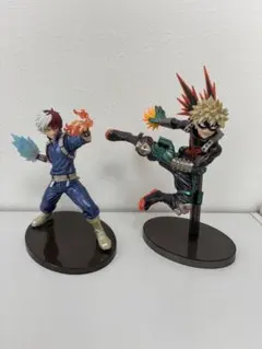 僕のヒーローアカデミア フィギュアセット　爆豪　轟
