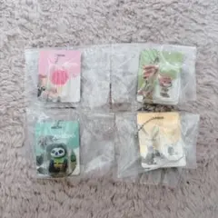 ズートピアブリスターチャームコレクションカプセルトイ 4個セット