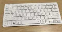 ELECOM Bluetoothキーボード TK-FBP102 ホワイト