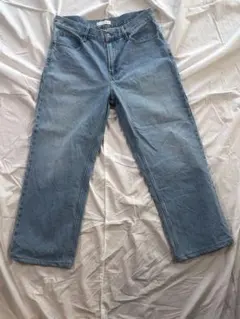 UNIQLO JWアンダーソン ストレートジーンズ 33 ブルー 試着のみ