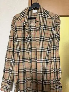 タイムセール　Burberry チェックシャツ Burberry バーバリー チェックシャツ Sサイズ - メルカリ