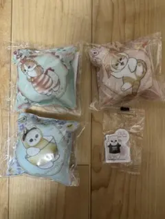 くら寿司　mofusand クッションチャーム　アクリルステッカー