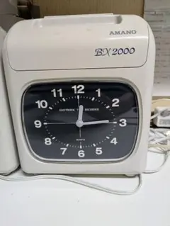 AMANO BX2000 クォーツ時計 タイムレコーダー