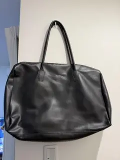 【極美品】ビームスライツ レザートートバッグ 黒 A4可 シボ革風 ビジネス