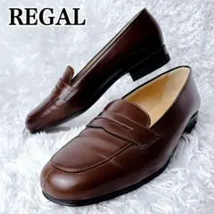 【極美品✨】REGAL コインローファー 23.5cm ブラウンのサムネイル